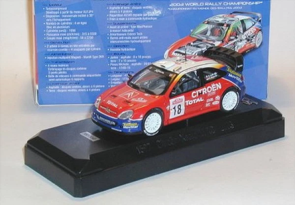 Citroen Xsara WRC 2003 S.LOEB , D.Elena No.18 Rallye San Remo 2003 - Immagine 1 di 1