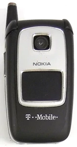 Nokia 6103 / 6103b - Black and Silver ( T-Mobile ) Very Rare Flip Phone - READ - Picture 1 of 3