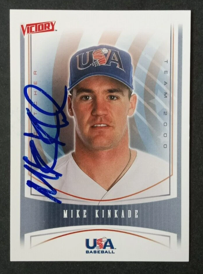 2000 Upper Deck ( VICTORY ) SIGNED: Mike Kinkade, TEAM 2000 #460 - Image 1 of 1