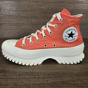 Scarpe da ginnastica Converse All Star Lugged 2.0 arancione tela plateau taglia UK 5 - Foto 1 di 17