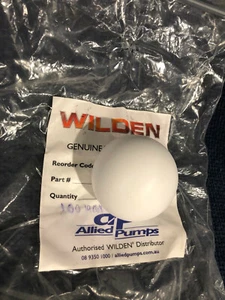 Bola de teflón salvaje genuina 08-1080-55 PTFE para bombas de metal/plástico salvajes de 2 - Imagen 1 de 2