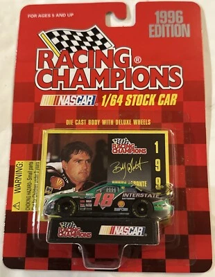 Racing Champions Stock Car #18 Bobby Labonte 1996 NASCAR Chevy Interstate 1:64 Foto 1 de 4