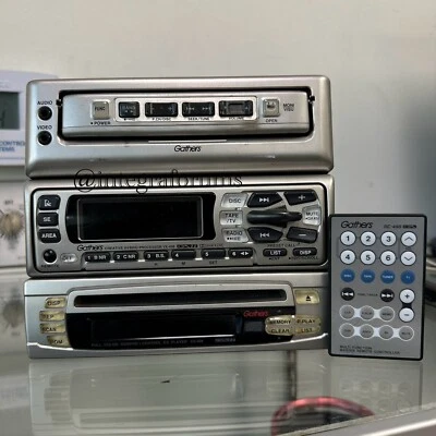 JDM Honda Access Gathers Radio Cassette/CD player/ Tv Media Dc2 Integra Civic Ek - Image 1 of 4