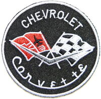 NEW 2 5/8 X 4 1/4 INCH CORVETTE IRON ON PATCH FREE SHIPPING P1 
