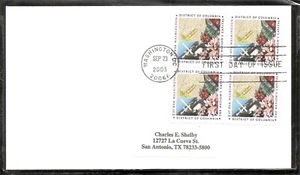 US SC # 3813 District Of Columbia FDC. No cachet. - Picture 1 of 1
