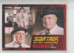 Star Trek Heroes & Villains The Next Generation Trading Card #66 Cyrus Redblock