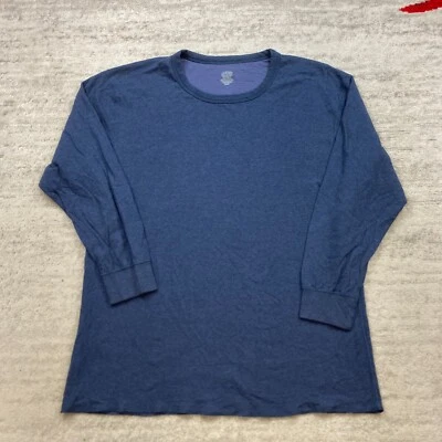 Camisa Doble Plegable XL Azul Lana Dos Capas Preppy Base Caminata Merino Aire Libre Trekking Para Hombres Foto 1 de 4