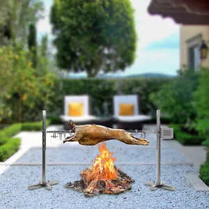 30kg Stainless Steel Grilled Whole Lamb Motor Grill Rotary Motor Grill 25W - Picture 1 of 15