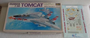 NEW HASEGAWA GRUMMAN F-14A TOMCAT JET FIGHTER 1:72 SCALE MODEL KIT JS-134 - Picture 1 of 6