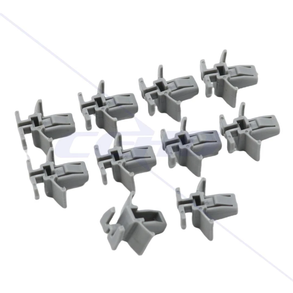 Juego de 10 clips de retención de rejilla para Subaru Forester Legacy 91059FC090 gris Foto 1 de 4