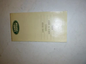 Land Rover Händlerverzeichnis Westdeutschland(art.2469L) - Bild 1 von 2