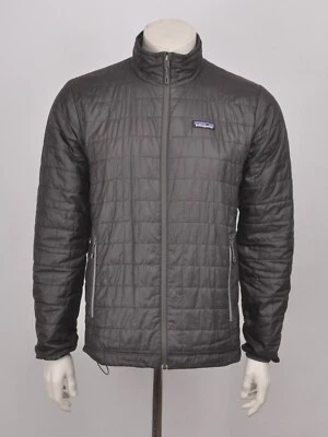 Patagonia Nano Puff Primaloft Insulated Quilted Puffer Jacket Graphite Size M - Image 1 of 4