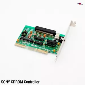 Sony COR333 COR-333 CD - ROM Drive Controller Isa Controller Card 34-POL - Picture 1 of 4