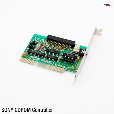 Sony COR333 COR-333 CD - ROM Drive Controller Isa Controller Card 34-POL - Image 1 of 4