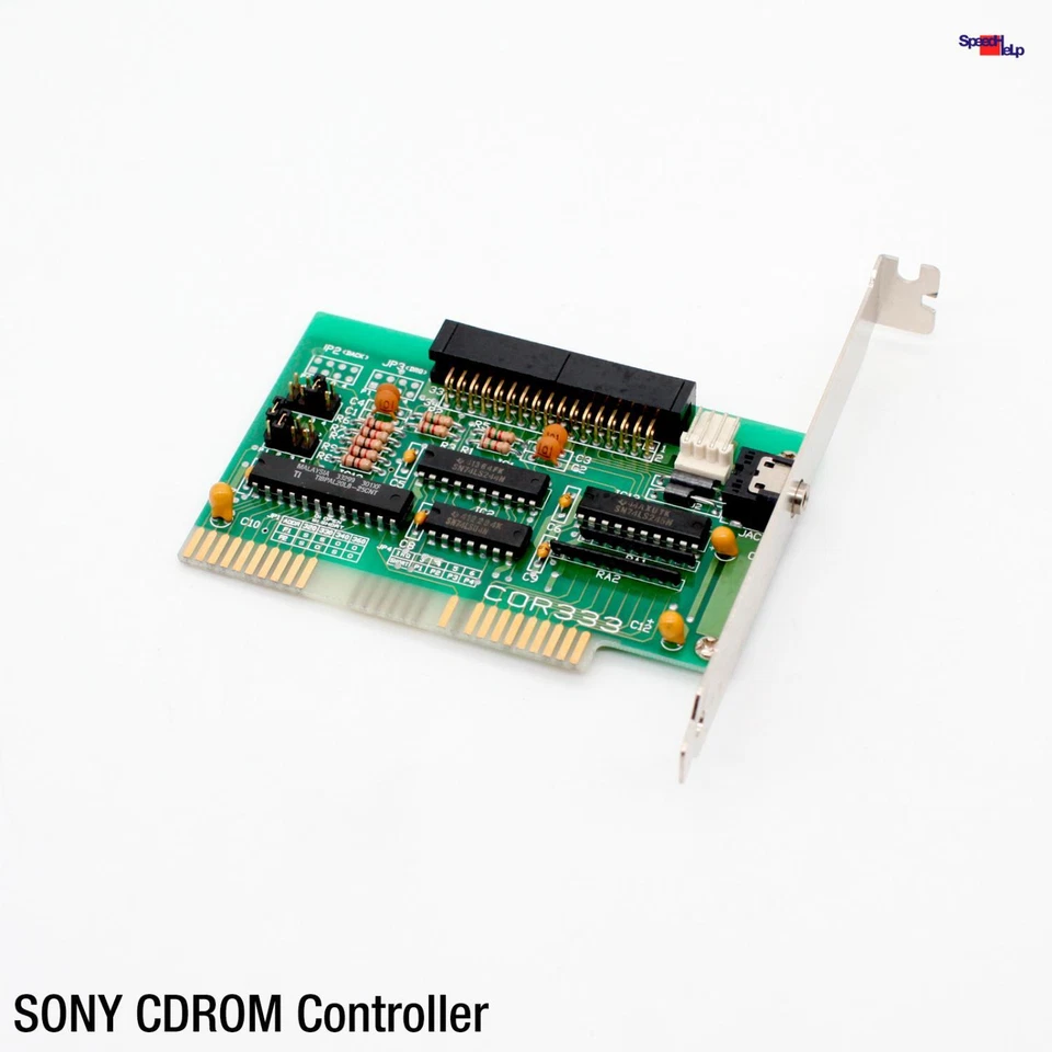 Sony COR333 COR-333 CD - ROM Drive Controller Isa Controller Card 34-POL - Image 1 of 4