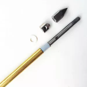 1/4" X 690mm flex cable shaft drive dog prop nut for gas nitro rc boat p808 - Picture 1 of 11