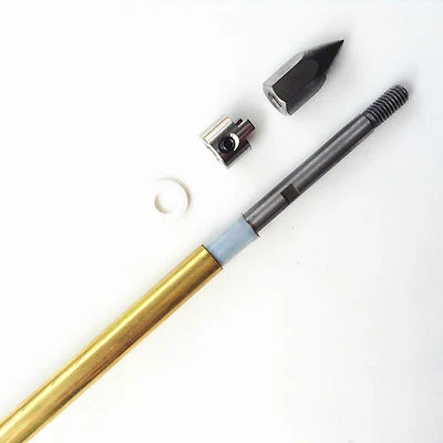 1/4" X 690mm flex cable shaft drive dog prop nut for gas nitro rc boat p808 - Image 1 of 4