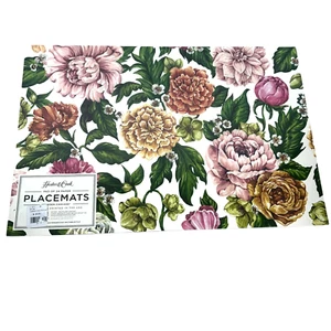 Hester and Cook Garden Cascade Floral Pad of 24 Paper Placemats New Boho Summer - Picture 1 of 8