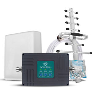 850/1800/2100MHz Signal Booster Repeater 3G 4G LTE Mobile Amplifier Band 3/5/1