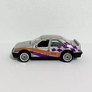 Hot Wheels Silver Sedan w/custom design, Mattel 1990, very good condition - Picture 1 of 7