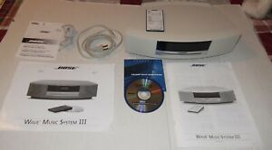 BOSE Wave Radio III Music System With OEM Remote And Power Cord EXCELLENT COND