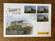 Germany 2017 Cover -- EXPHIMO '17 -- Luxemburg -- 100% to charity