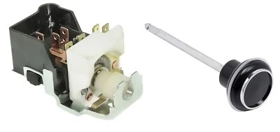 Interruptor de faro OER de 7 pines con perilla para Pontiac Firebird 1970-1981 y transmisión AM Foto 1 de 4