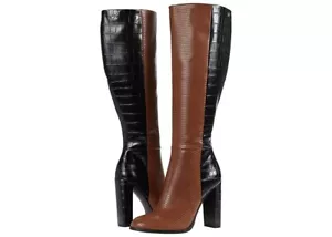 Calvin Klein Kerie Women's Boots Kaki/ Black Size 7 - Picture 1 of 5
