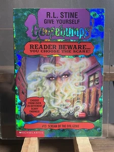 Give Yourself Goosebumps #13 Scream Of The Evil Genie 1st Edition 1997 VG+ LN - Bild 1 von 8