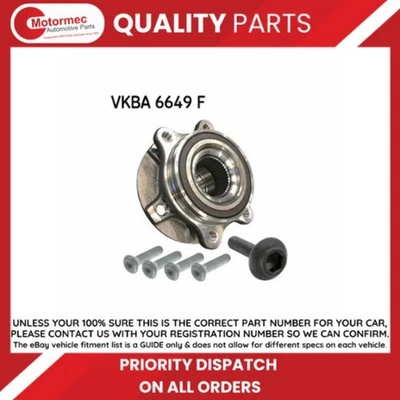 SKF Wheel Bearing Kit VKBA 6649 F - Image 1 of 4