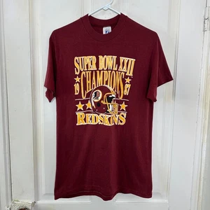 Vintage 80s Washington Redskins Super Bowl XXII Champions T-Shirt Herren L Logo 7 - Bild 1 von 6
