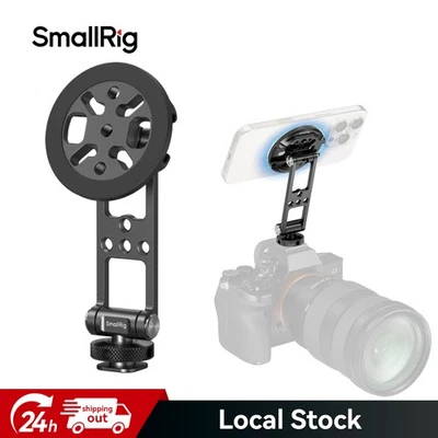 Магнитное металлическое крепление для телефона SmallRig с креплением Cold Shoe для iPhone 17/16/камеры - Изображение 1 из 4