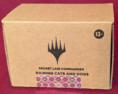 Magic The Gathering Secret Lair Commander - Raining Cats and Dogs Edición Limitada Baraja Inglés Foto 1 de 4