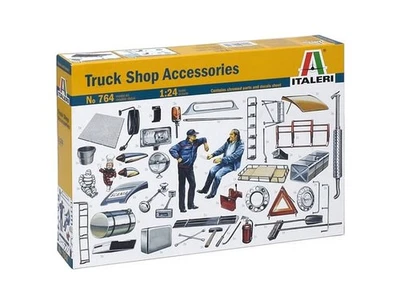 ITALERI, Accessoires d'atelier de camions à assembler et à peindre, échelle 1... - Photo 1/4