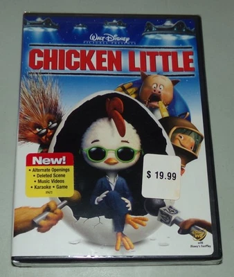 Walt Disney Chicken Little (DVD, 2006) Alternate Openings Music Karaoke Game NEW - Image 1 of 3