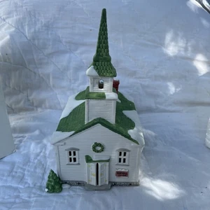 Dept 56 Heritage Village Steeple Church #6530-7 New England Christmas Holiday - Bild 1 von 14