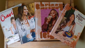 Lot of 4 Chrissy Teigen and Pepper Teigen Cookbooks | Cravings, The Pepper Thai - Picture 1 of 20