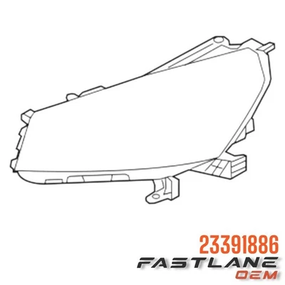 Chevrolet Traverse/GMC 2013-2017 conjunto compuesto Acadia, diestro nuevo OEM 23391886 Foto 1 de 4