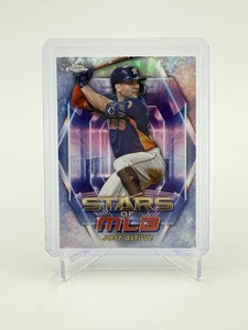 Jose Altuve 2023 Topps Chrome Baseball Stars of MLB #SMLBC-46 Houston Astros - Picture 1 of 2