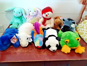 TY BEANIE BUDDIES COLLECTION~~MIXED LOT OF (10) VHTF BEANIE BUDDIES~~MWT'S~~~L9 - Picture 1 of 6