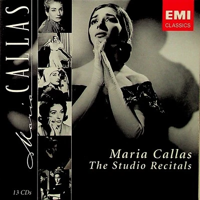 MARIA CALLAS- The Studio Recitals 13-CD EMI Box Set 2006 Mad Scenes/Rarities etc - Image 1 of 3