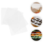  4 Pcs Silicone Mat Food Dryer Liner Mats Fruit Mesh Baking Pad Air