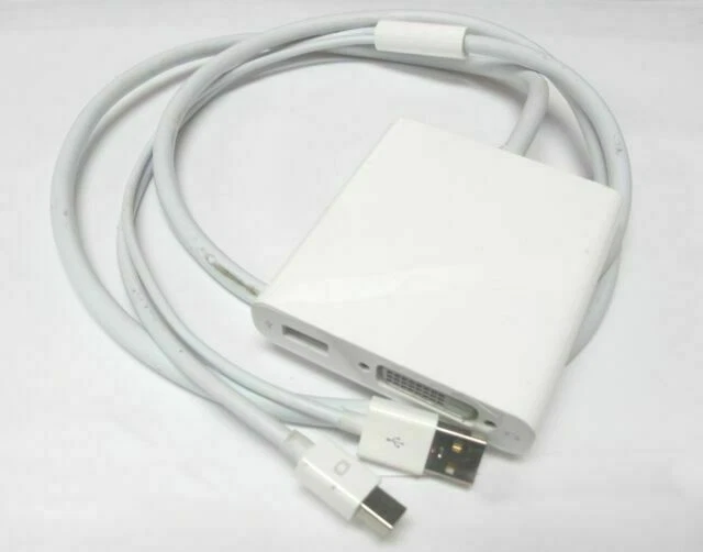 Apple A1306 Mini Display Port to Dual-link DVI Adapter - White - Image 1 of 1