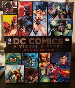 dc comics a visual history Hard Cover With Sleeve Box Cool Nerd