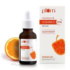 Plum 15% Vitamine C Sérum Visage Avec Mandarine pour Tous les Types de Peau 30ml
