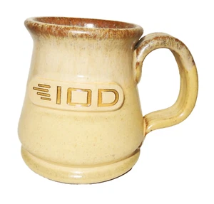 Sunset Hill Stoneware Pottery Coffee Tea Mug Handcrafted Glazed Tapered Beige - Picture 1 of 5