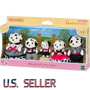 Sylvanian Families Dalmatian Family C-79 Set Calico Critters AGOSTO 2025 - Imagen 1 de 8