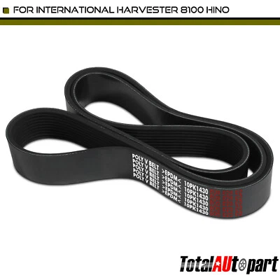 蛇形皮带适用于国际收割机 8100 Hino 258ALP Freightliner 56.29 — 第 1/4 张图片