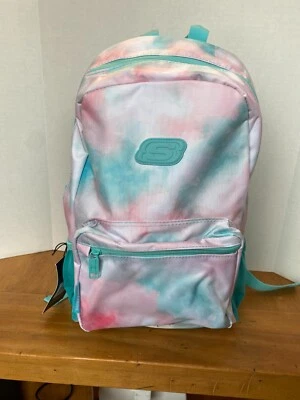 Mochila Skechers Adventure (unisex para niños) turquesa tie dye nueva con etiquetas Foto 1 de 4