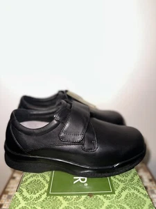 Apex B3000M Ambulator Single Strap Diabetic Men's Casual Black Shoe 9 Wide. - Picture 1 of 6